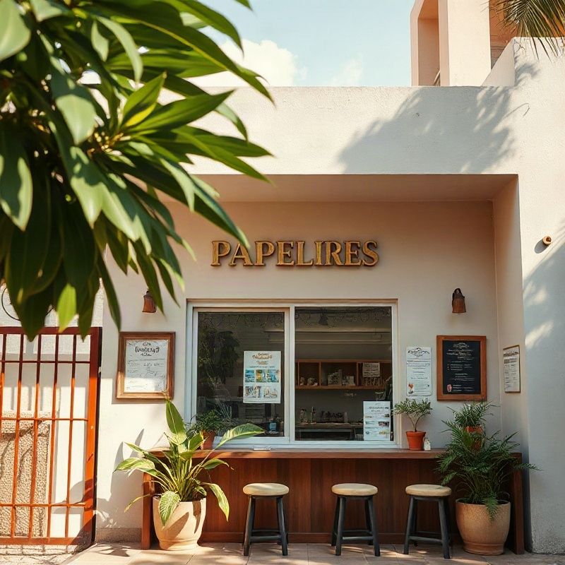 Fachada da papelaria Mintbdelta em Lourdes, Belo Horizonte